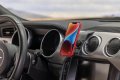 Scosche Mpq5ampspc-ub Magicmount Pro Charge5 15w Magsafe Wireless Charging Magnetic Cell Phone Car Mount With Ampsing Plate