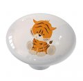Gotham Decor Nursery Safari Tiger Drawer Cabinet Knob 