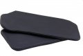 Sunvisor Set Synthetic Leather Cover Black Gray Stitcha For Chevrolet Camaro Firebird 93-02 
