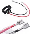Socal-led 2x H7 Led Adapter Headlight Bulb Holder Retainer Clip Fit For Vw Golf Mk6 Mk7 Jetta 