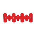 Polisport Armadillo Head Pipe Guard Short Red 