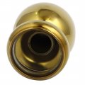 Aexit 76mm Ball Construction Hardware Top Cap 304 Stainless Steel Gold Tone For Stair Newel Fence Post Model 67as232qo556