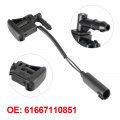 Topteng Windshield Wiper Nozzle Spray Heated 61667110851 61667135411 For Bmw 1 Series E82 E88 2008-13 X3 E83 2004-10 X5 E53