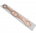 Exhaust Manifold Gasket Set Car Sbc Gaskets Oval Port Copper Header Reusable Replacement For Chevy Sb 327 305 350 383