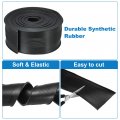 Uxcell 20 Feet Garage Door Seal Bottom Weather With 5 16 T Ends Rubber Stripping For Weatherproofing Buffering Replacement