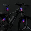 Kenhihi Emergency Strobe Light Strip Ultra Mini Solar Warning Flash Safety Led Car Bicycle Motorcycle Green