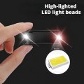 Kenhihi Emergency Strobe Light Strip Ultra Mini Solar Warning Flash Safety Led Car Bicycle Motorcycle Green