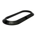 12 Pack Of Long Haul Red 6 Oval Surface Mount Stop Tail Turn Led W Black Bezel