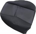 Secosautoparts Driver Side Bottom Top Lean Back Replacement Cloth Seat Cover Black Foam Cushion Compatible With Chevy Silverado