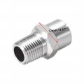 Uxcell Flat Fan Spray Tip 1 8bspt Male Thread 304 Stainless Steel Nozzle10 Degree 1 4mm Orifice Diameter 2 Pcs
