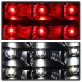 Acanii For 2003-2006 Chevy Silverado 1500 2500 3500 Black Full Led Tail Lights Brake Lamps Pair Set Left Right
