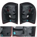 Tail Lights Replacement For Ranger 2001-2011 Halogen Brake Lamp Pair Driver And Passenger Side Smoked Lens 6l5z-13405-aa