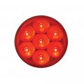 Grand General 76542 Red 2 Low Profile Pearl 7-led Marker And Clearance Sealed Light 