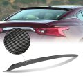 Stp-style Rear Car Roof Window Spoiler Compatible With Nissan Maxima 2016-2021 Glossy Black Real Carbon Fiber