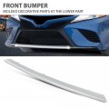 G-plus Front Lower Bumper Grille Molding Trim Compatible With Toyota Camry 2018-2020 5312206040 To1044119 Replacement Parts Lip