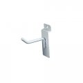 Only Garment Racks 2 Slatwall Hooks For Slat Panel Display 25 Pcs Box 1 4 Dia Wire Heavy Duty White Color 