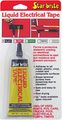 Liquid Electrical Tape Waterproof Rubber And Silicone Sealant For Plumbing Black 1 Oz Tube 84154 