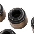 Engine Valve Stem Oil Seal Set For Gmc Sierra 35 2001 Rubber And Steel 0 603 In Outside Diameter 0 496 Thickness Positive Stop 
