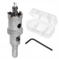 Uxcell Carbide Hole Saw Drill Bit 25 5mm Cutter For Stainless Steel Alloy Cast Iron Copper Metal Sheet With Limit Step