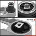 A-premium Engine Motor And Transmission Mount Kit Compatible With Dodge Neon 2003 2004 2005 2 4l 3-pc Set Replace 5086709aa