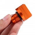 Motorcycle Oil Filler Cnc Cnchined Steel Orange Cover For 125 200 390 Rc All Years
