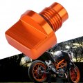 Motorcycle Oil Filler Cnc Cnchined Steel Orange Cover For 125 200 390 Rc All Years