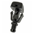 Windshield Washer Nozzle Ford E 150 250 2008 To 2014 Plastic Black 0 28 In Hose Port Replacement For 3w7z17603aa Non Adjustable 