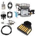 All-carb Carburetor Replacement For 544883001 455e 455 Rancher 460 461 Chainsaw Replace 544227401 544312901 