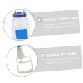 Ibasenice 1 Set Manual Oil Pump Change Removal Fluid Extractor Electric Hand Suction Car Tools Vacuum Rubber Repair Tool
