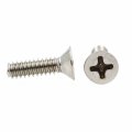 Prime-line Machine Screws Flat Head Phillips Drive 6-32 X 1 2 In Grade 18-8 100 Pack