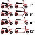 Jmchstore Mini Bike 7 8 Frame Extension Kit For Azusa Baja Doodle Bug Db30 Blitz Dirt Racer 97cc Upgraded Stretch Coleman