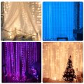 Led Window Curtain String Lights 300 Fairy Light 16 Changing Colors 9 8 Ft X Usb Powered With Remote Control And Timer 