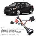Stereo Wiring Harness Car Radio With Can Bus Box 16pin Audio Replacement For Chevrolet Malibu 2013-2015