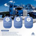 Yoursme 16002 Brake Anchor Pin Press 10 Ton Capacity For Semi Trucks Works Class 6-8 Transportation And Equipment