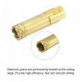 Uxcell Brazed Diamond Core Drill Bits 16mm Hole Saws With M10 Arbor Adapter For Porcelain Tile Marble Concrete Stone Brick
