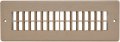 Valterra A10-3365vp Light Brown Heat And A C Floor Register With Damper 2-1 4 X 10  