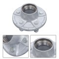 5 On 4 In Galvanized Trailer Hub Kit With Bearing For 00 Lbs 84 Spindle 5 Piece Set