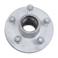5 On 4 In Galvanized Trailer Hub Kit With Bearing For 00 Lbs 84 Spindle 5 Piece Set