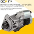 Ocpty Starter Fit For Frontier Pickup Xterra Suzuki Equator 4 0l 23300-ea20a
