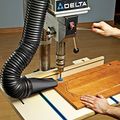 Flexform Hose Kit 4 In Diameter Expandable Dust Collection With Nozzle And Bell Fitting Black Polypropylene Plastic