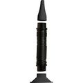 Flexform Hose Kit 4 In Diameter Expandable Dust Collection With Nozzle And Bell Fitting Black Polypropylene Plastic 