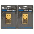 Niche Ceramic Front Brake Pad Set For Yamaha 3gd-w0045-01-00 Suzuki 59100-38870 Kawasaki 43082-0084 2 Pack