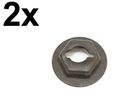 Bmw 1996 Grommet For Door Trim Hood Insulation X10 Nuts Fasteners Retainer 