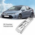 Acropix Left Front Upper Window Switch Bezel Fit For Toyota Corolla Pack Of 1 Gray