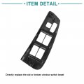 Acropix Left Front Upper Window Switch Bezel Fit For Toyota Corolla Pack Of 1 Gray