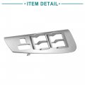Acropix Left Front Upper Window Switch Bezel Fit For Toyota Corolla Pack Of 1 Gray