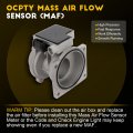 Ocpty Mass Air Flow Sensor Mf7y02 Meter Fits For 19-1993 Nissan Nx 1 6l 1991-1993 2l 1991-1994 Sentra 1 2s Air Flow Sensor