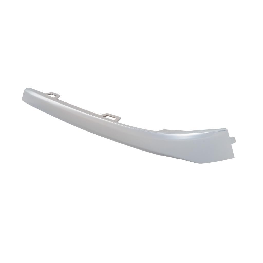 Front Passenger Side Outer Bumper Cover Molding For Chevy Traverse 2022 2023 Plastic Satin Finish Replaces Gm1047132