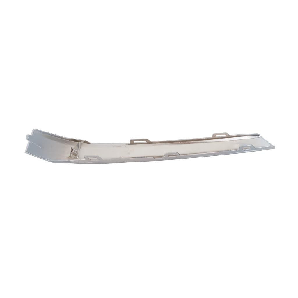 Front Passenger Side Outer Bumper Cover Molding For Chevy Traverse 2022 2023 Plastic Satin Finish Replaces Gm1047132