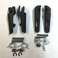 Xkh Group Motorcycle Black Front Rear Foot Peg Footrest Kit Fit For Honda Cbr 1000rr 2004-2012 600rr 2003 2006 Cb 1000r 2008